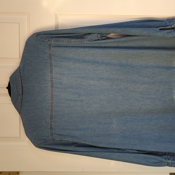 SOLD Vintage CMC Denim Button Down Dress in Medium - Picture 6 of 6